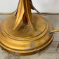 Hans Kogl Gold Wheat Sheaf Table Lamp 1970's