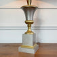 Maison Charles Vase Roseaux Silver & Gold Table Lamp