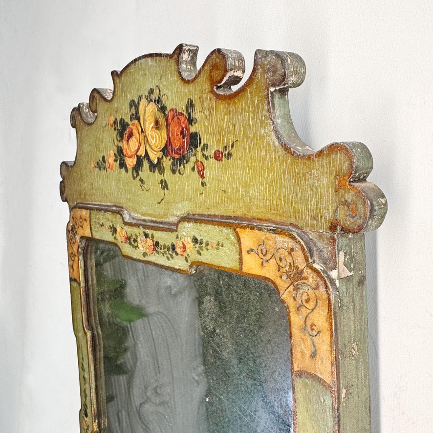 Georgian Painted Wall Mirror