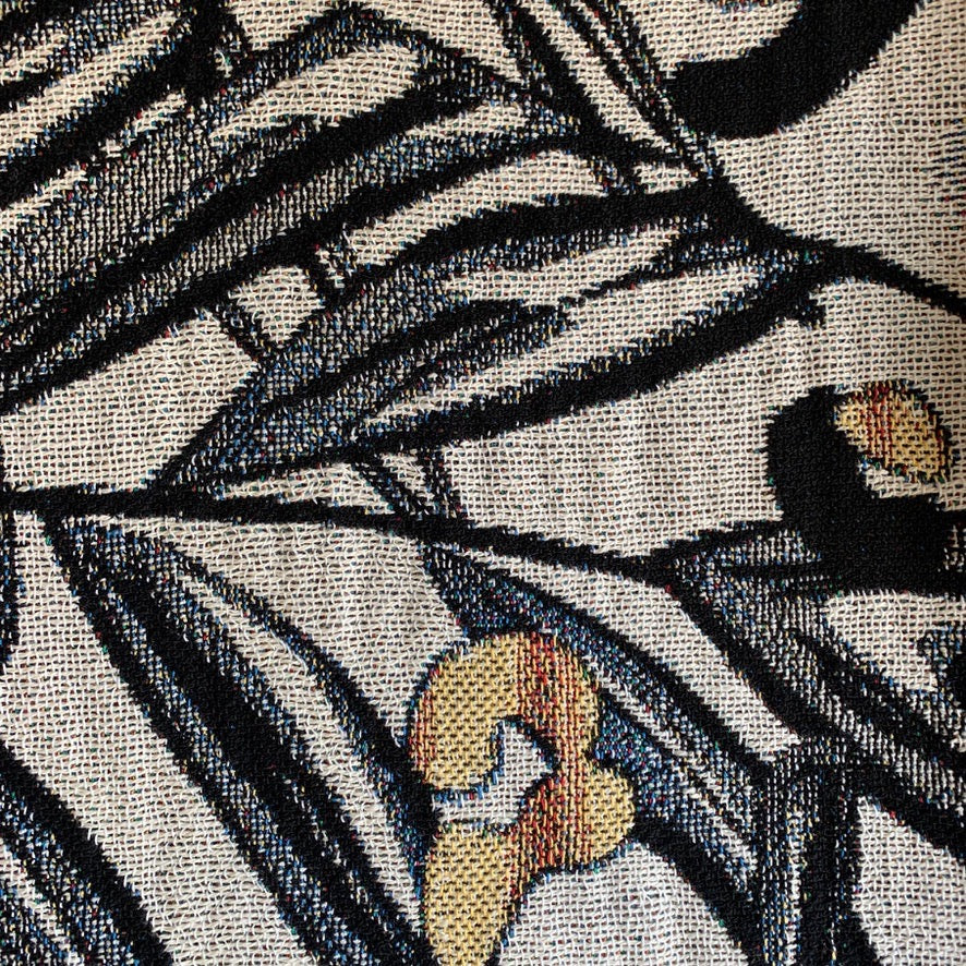 The Tropics Collection 'Hornbill' Woven Throw