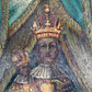 16th/17th Century Eastern Orthodox Icon on Board of the Virgin Mary and Jesus