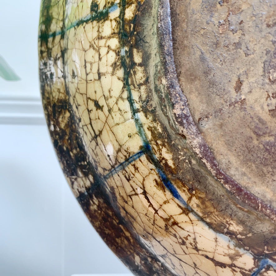 16th Century Safavid Pottery Dish