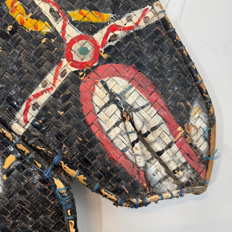 Pair of Large Kuda Lumping Ceremonial Horses from Java