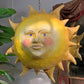 Large Folk Art Papier Mache Sun with Face