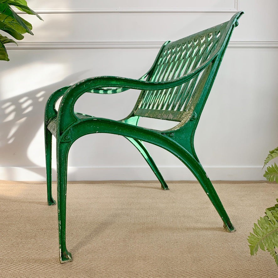 Mid Century Cast Aluminium Garden Chair