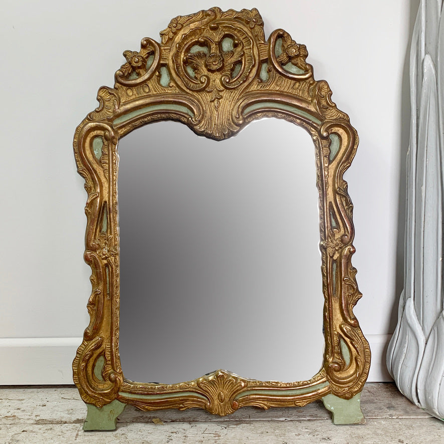 Late 19th Century Italian Carved Mirror