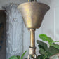 Pair of French Brass and Glass Art Deco Pendant Lights