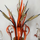 Maison Bagues Att Red Bulrush Chandelier