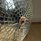 Vintage Original Large 1970's Mirror Ball