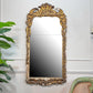 Queen Anne Giltwood Split Plate Mirror
