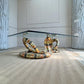 Isabelle Faure Cobra Snake Sculpture Coffee Table