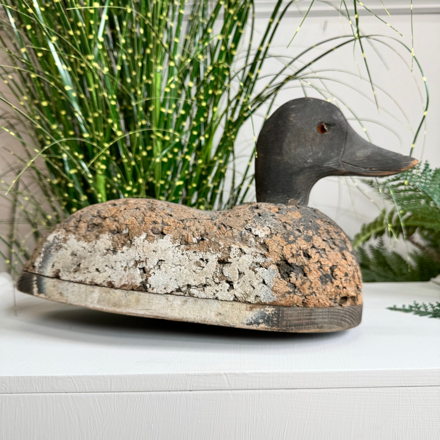Pair Of Folk Art Decoy Ducks