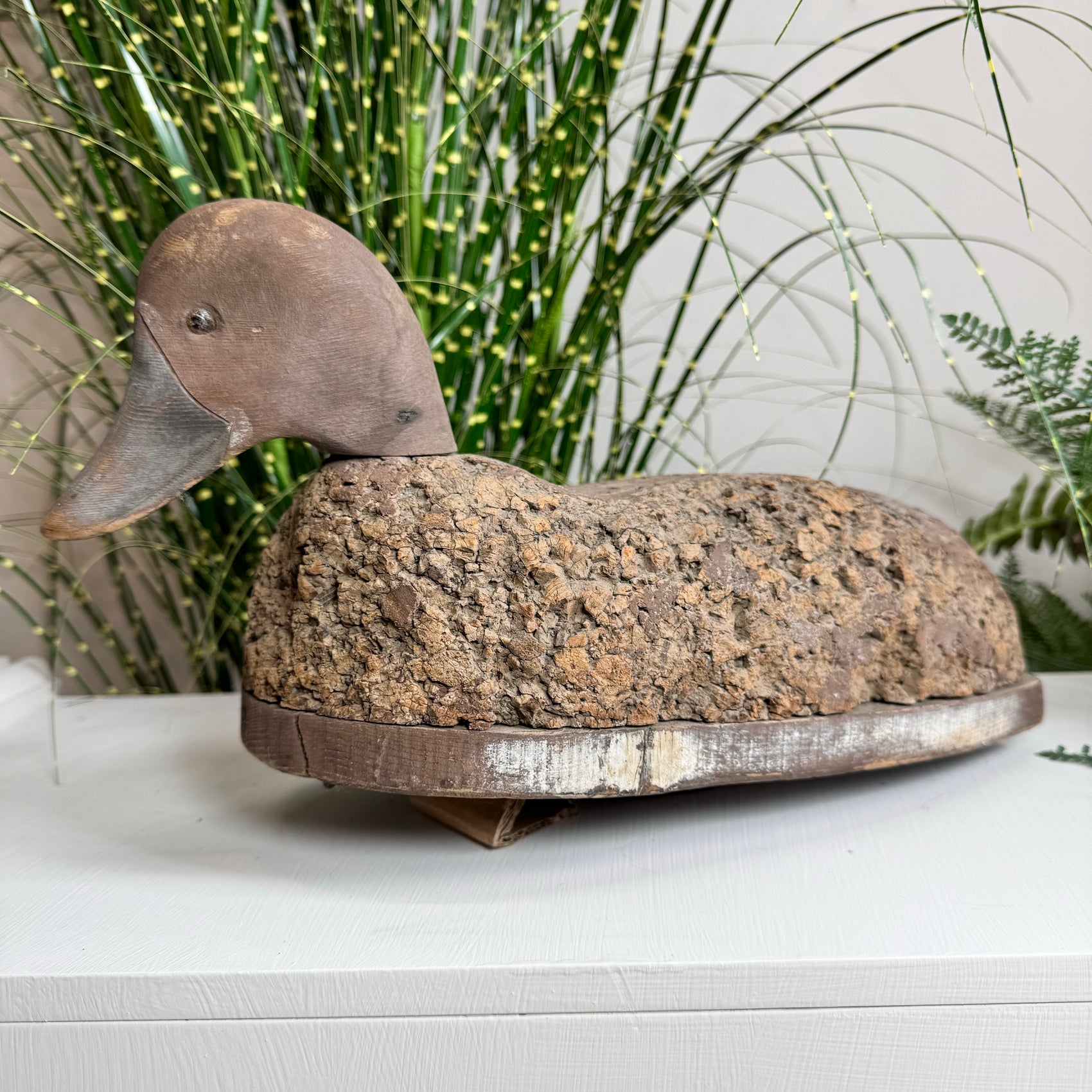 Pair Of Folk Art Decoy Ducks