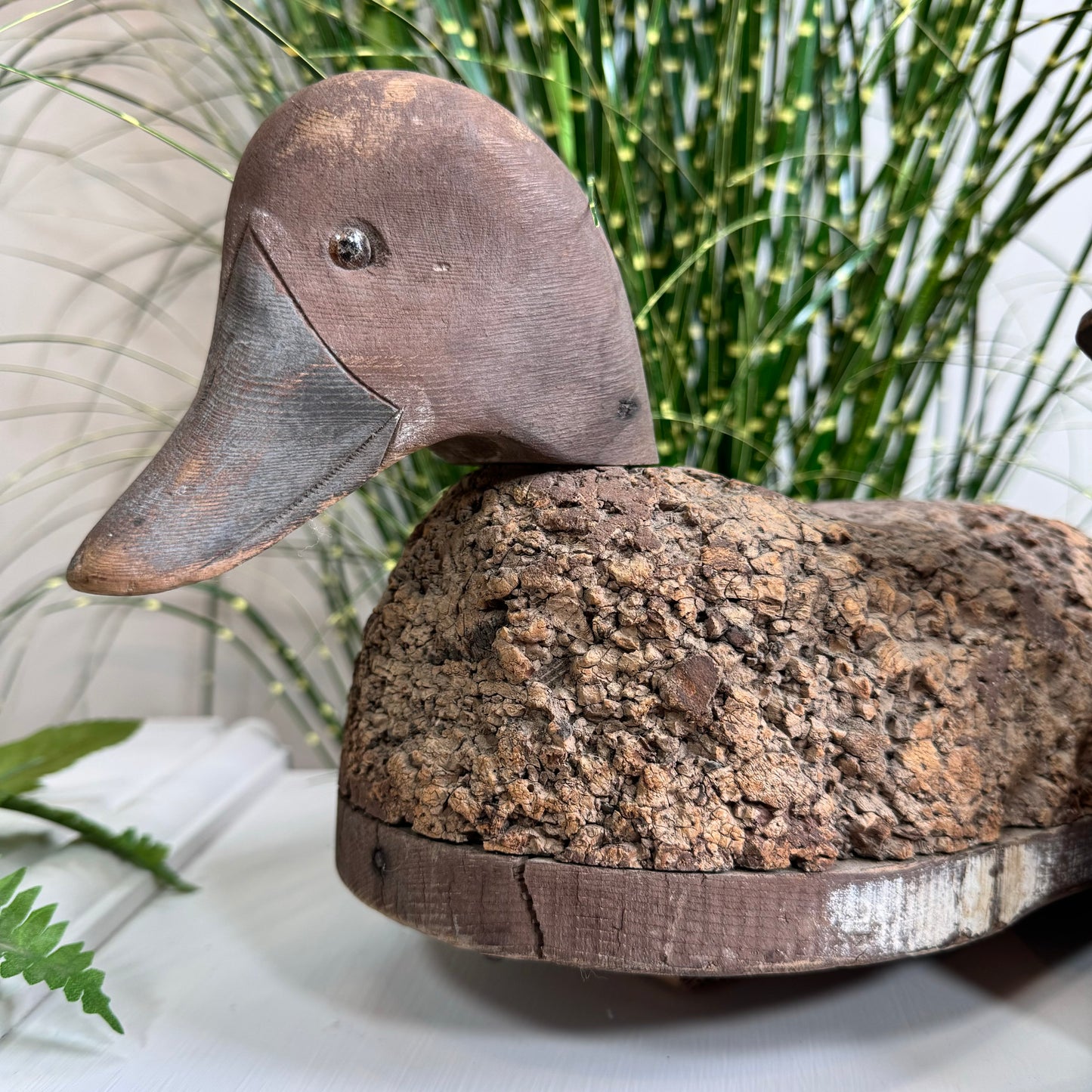 Pair Of Folk Art Decoy Ducks