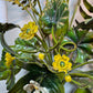 Salvadori Wild Flowers and Fruit Bouquet Tole Wall Light Italy 1960's