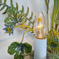 Salvadori Wild Flowers and Fruit Bouquet Tole Wall Light Italy 1960's