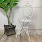 19th Century White Lions Paw Arras Orangery Chair