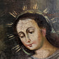 19th Century Cuzco School Painting of Madonna and Child with the Three Kings