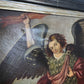 19th Century Cuzco School Oil on Canvas of Archangel Zadkiel