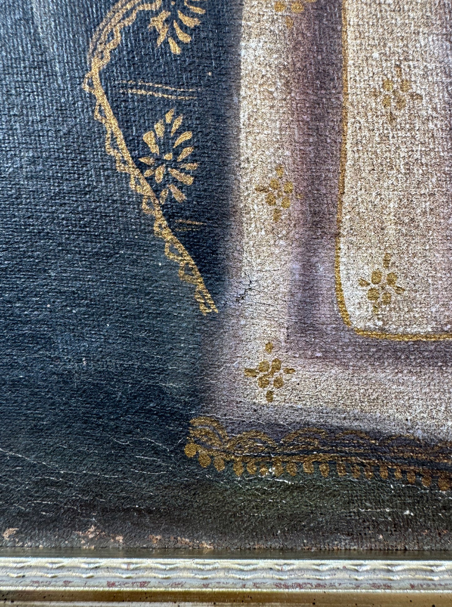 19th Century Cuzco School Oil Painting of Saint Rose of Lima