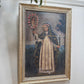 19th Century Cuzco School Oil Painting of Saint Rose of Lima