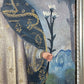 19th Century Cuzco School Oil Painting of Saint Rose of Lima
