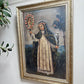 19th Century Cuzco School Oil Painting of Saint Rose of Lima