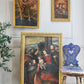 19th Century Cuzco School Oil Painting on Canvas