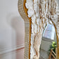 An Exceptional 19th-Century French Dieppe Carved Bone Wall Mirror