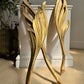 Set of Three 18th Century Giltwood Leaf Fragments