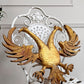 Late 18th Century Carved Giltwood Double Headed Eagle Element
