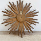 19th Century Giltwood Sunburst and INRI