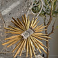 19th Century Giltwood Sunburst and INRI