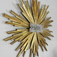 19th Century Giltwood Sunburst and INRI