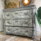 Large Grey French Chest Of Drawers 1930's