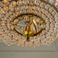 An Exceptionally Rare and Elegant French Empire Crown and Basket Crystal Chandelier Circa 1900–1910