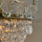 An Exceptionally Rare and Elegant French Empire Crown and Basket Crystal Chandelier Circa 1900–1910