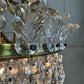 An Exceptionally Rare and Elegant French Empire Crown and Basket Crystal Chandelier Circa 1900–1910