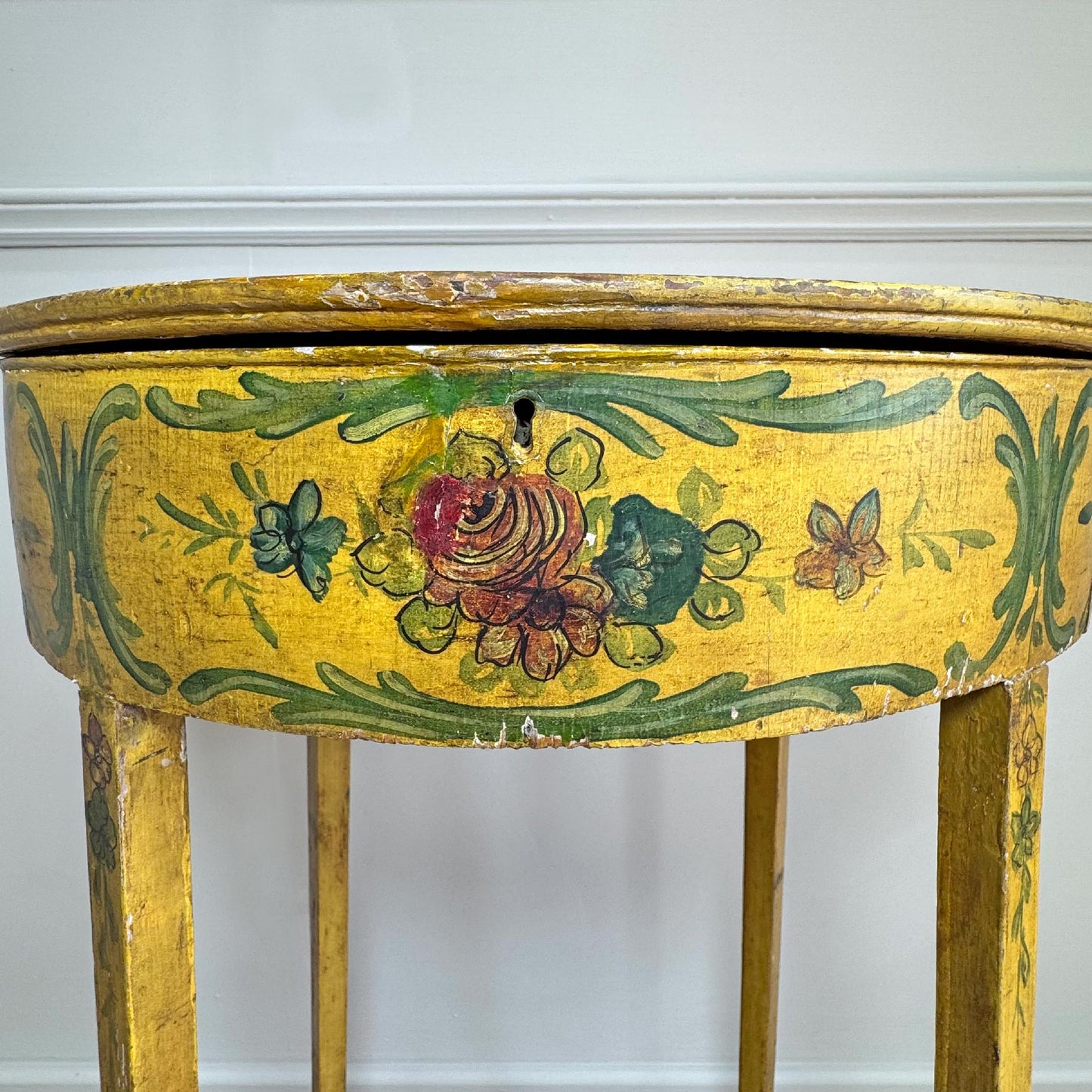 19th Century Painted Venetian Side Table