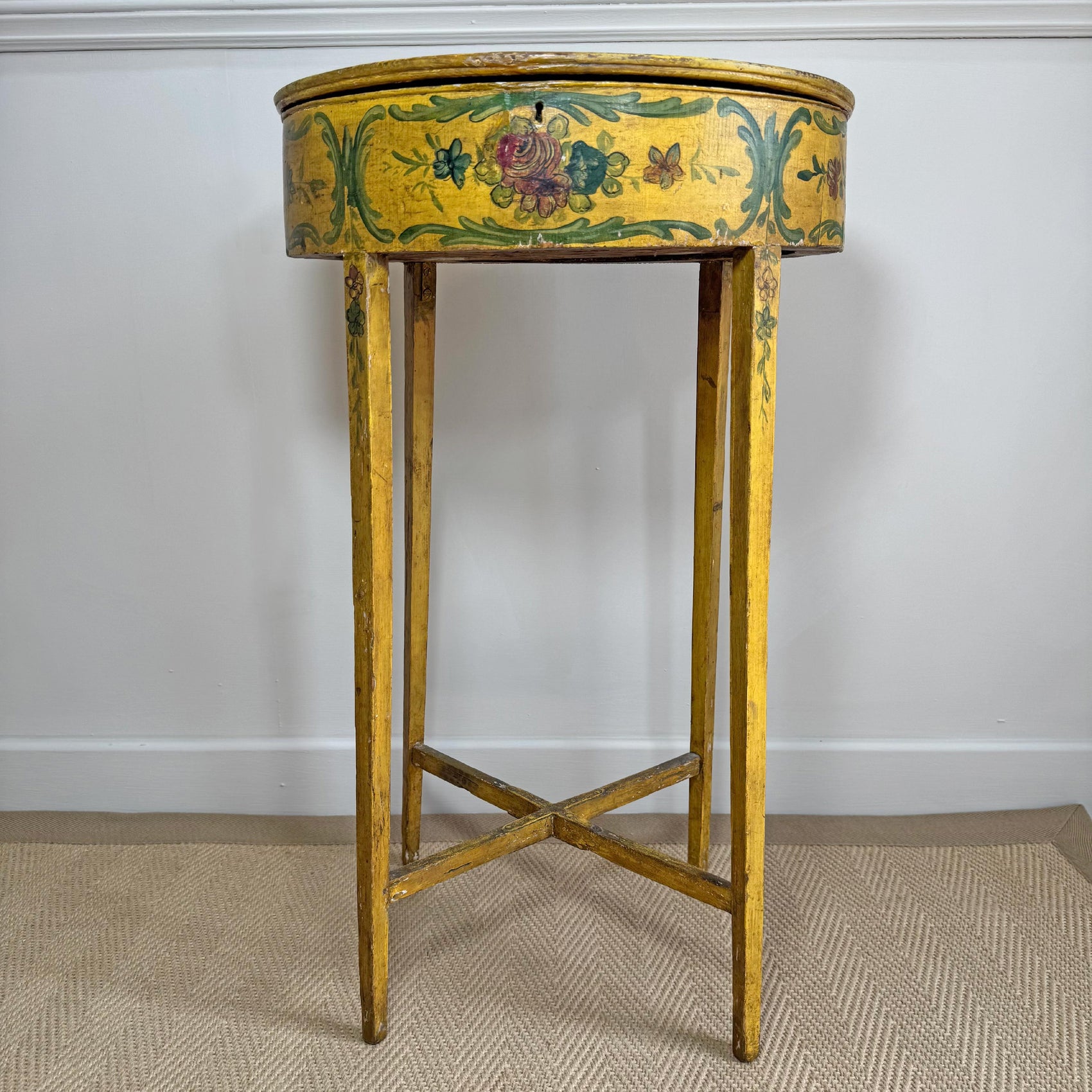 19th Century Painted Venetian Side Table