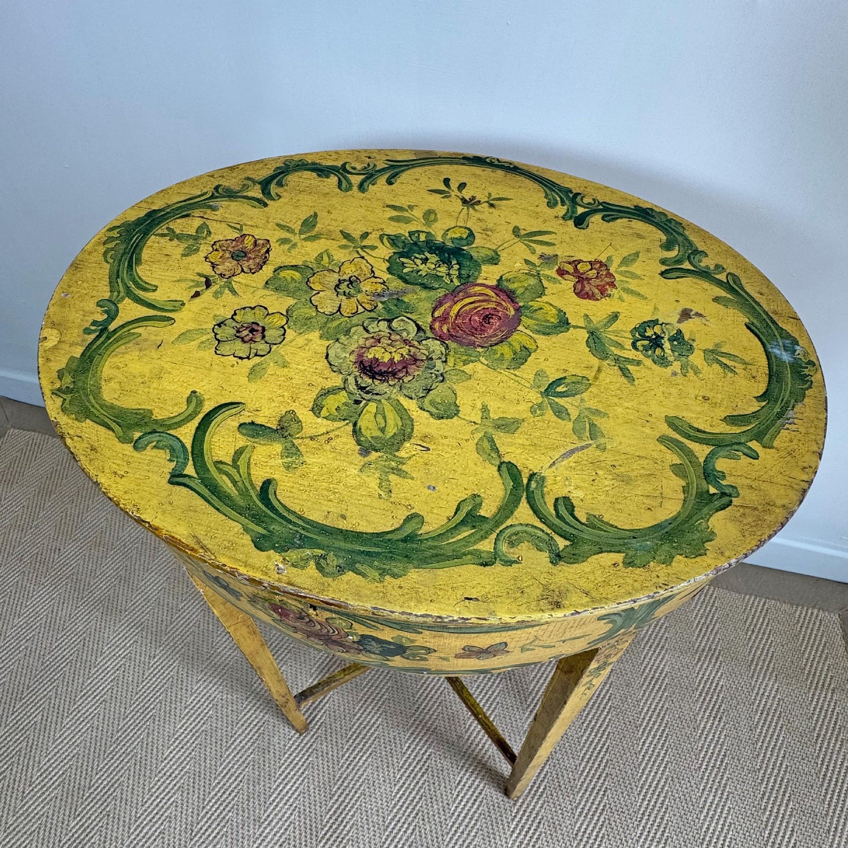 19th Century Painted Venetian Side Table