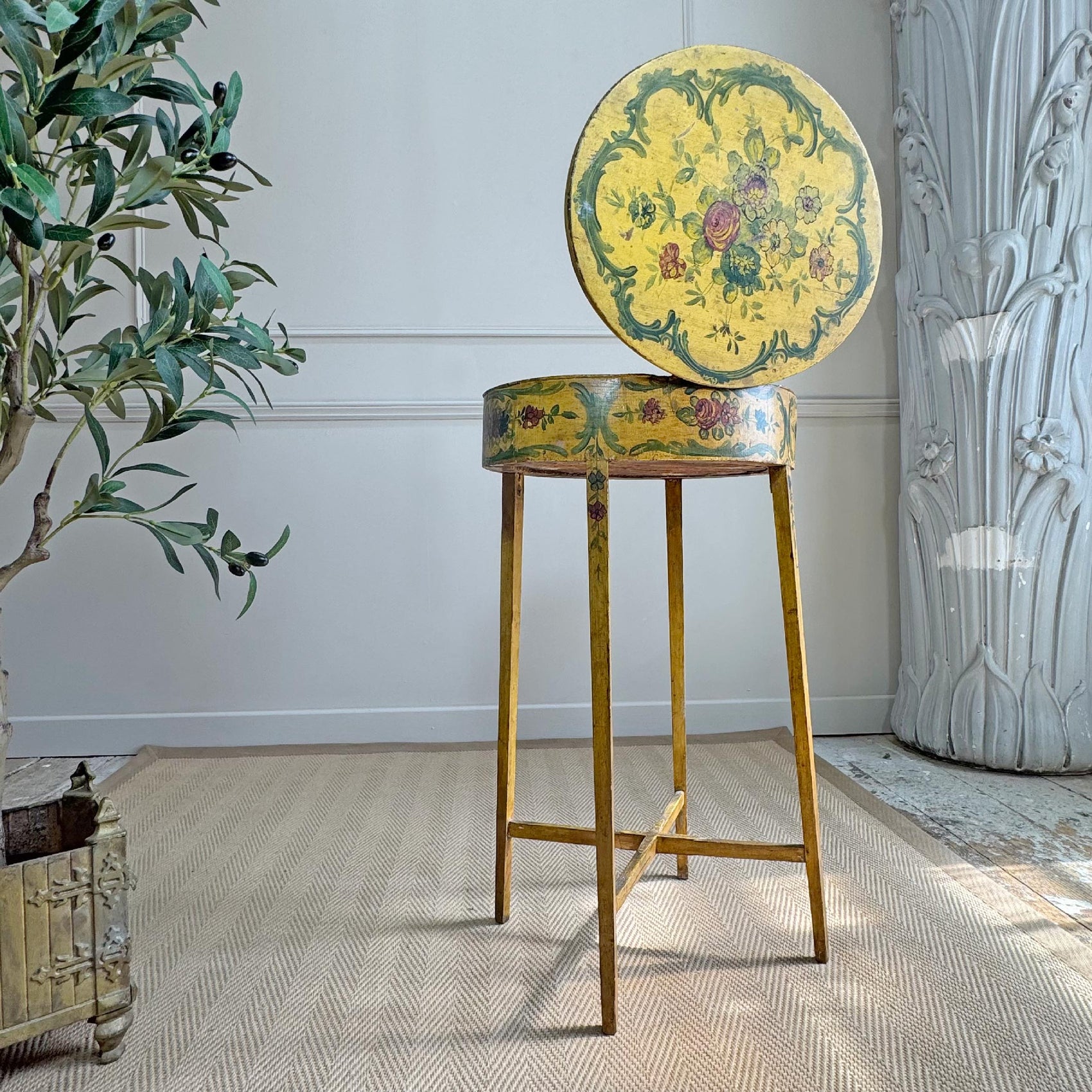 19th Century Painted Venetian Side Table