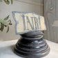 19th Century Tin INRI Plaque