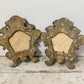 Pair Of European 18th C Silver Plated Baroque Mirrors