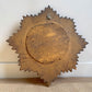 A Rare Order of the Garter Giltwood Sunburst Mirror circa 1920 France