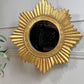 A Rare Order of the Garter Giltwood Sunburst Mirror circa 1920 France