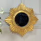 A Rare Order of the Garter Giltwood Sunburst Mirror circa 1920 France