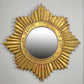 A Rare Order of the Garter Giltwood Sunburst Mirror circa 1920 France