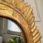 A Rare Order of the Garter Giltwood Sunburst Mirror circa 1920 France