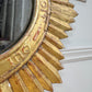 A Rare Order of the Garter Giltwood Sunburst Mirror circa 1920 France